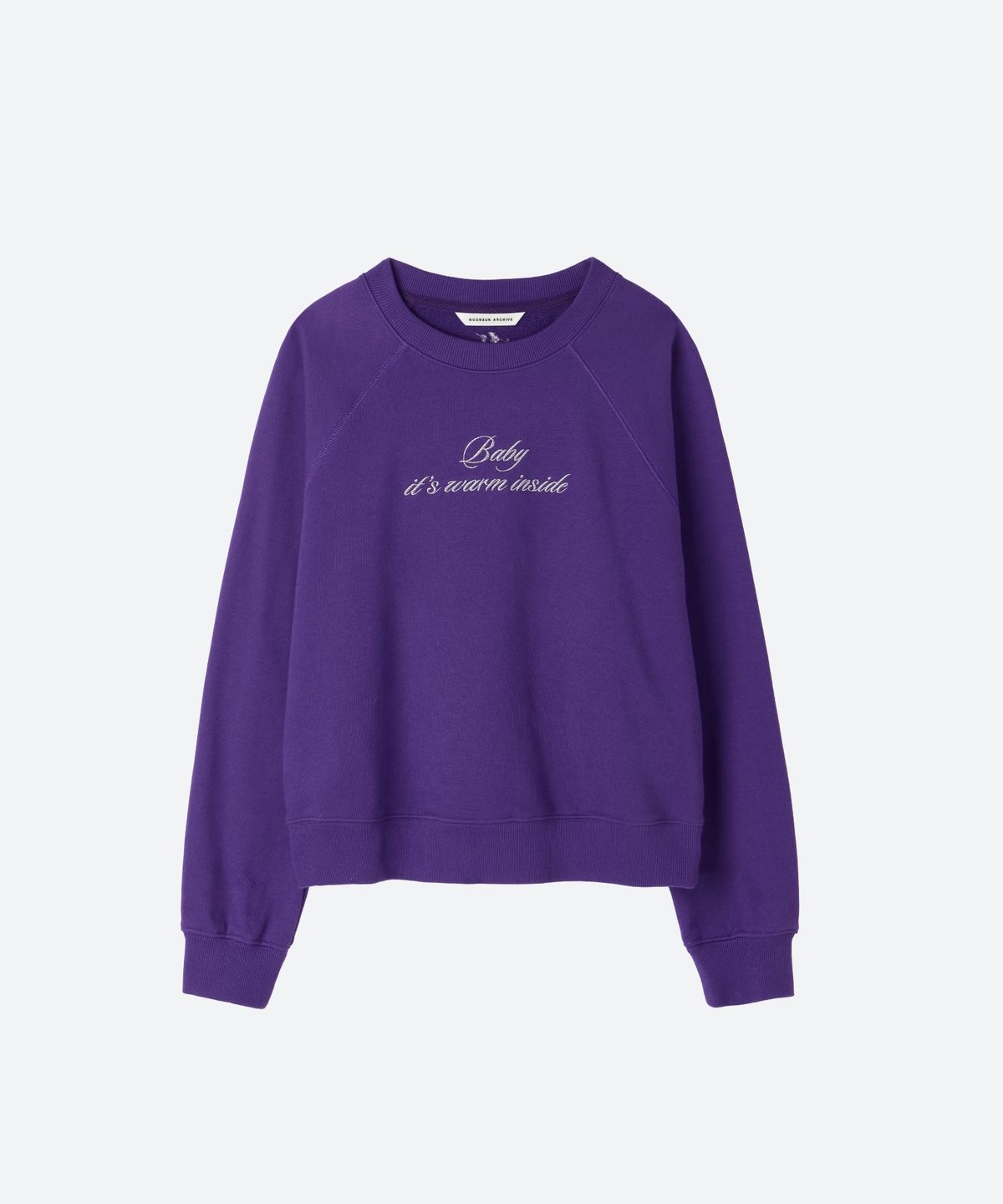 문선 아카이브(MOONSUN ARCHIVE) MJ Baby Sweatshirt / PURPLE