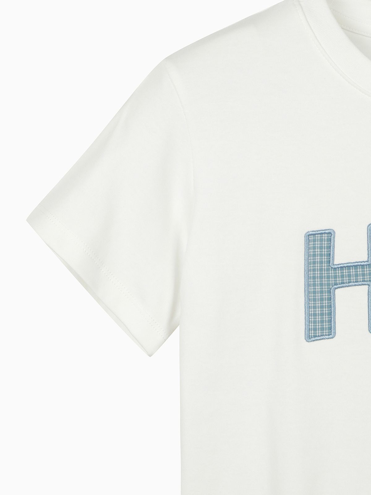 행텐(HANGTEN) 여성 아플리케 반팔 티셔츠_003(10580-131-616-69)