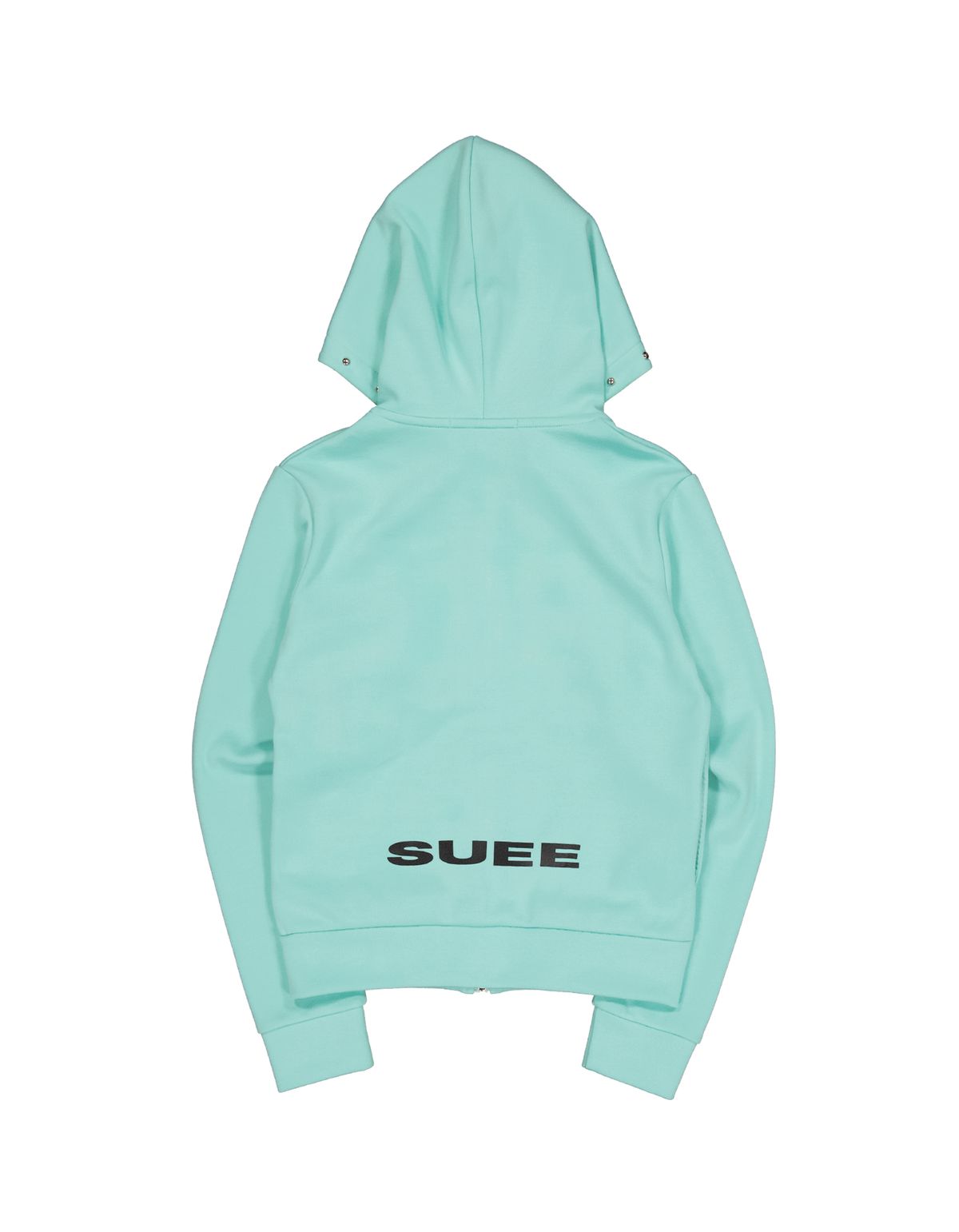 셋업이엑스이(SETUP-EXE) SKULL RABBIT SLIM HOODIE ZIP-UP / MINT