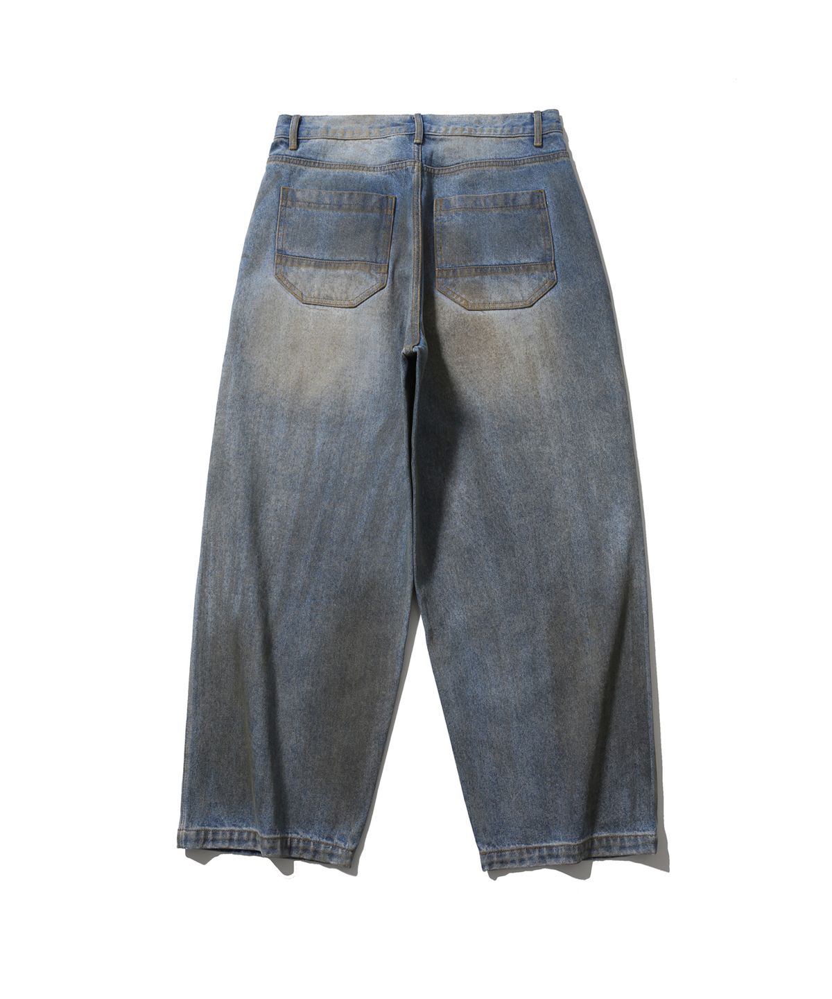 해브오프듀티(HAVEOFFDUTY) 소일드 데님 팬츠 (스카이)