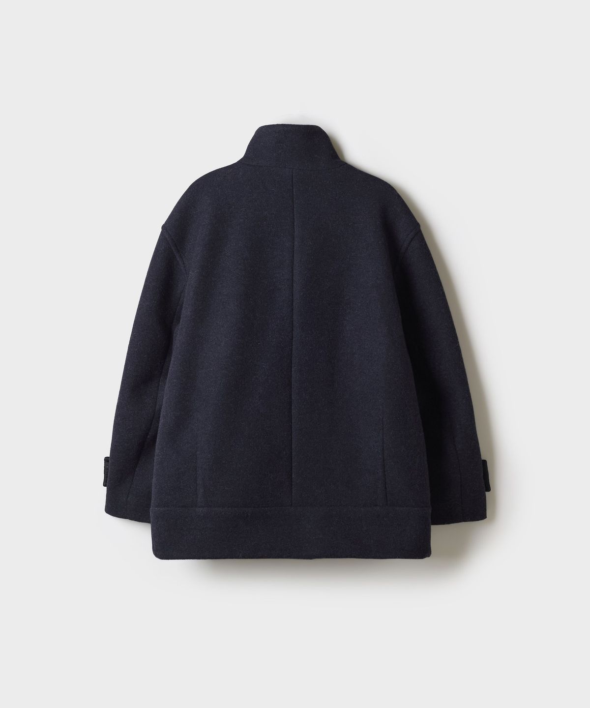 스파오(SPAO) [울블렌드] 하이넥 더플 하프 코트_SPJWG4VW04