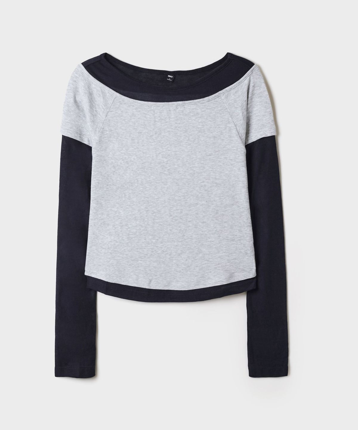 스파오(SPAO) 보트넥 레이어드 긴팔티_SPLWG49G08