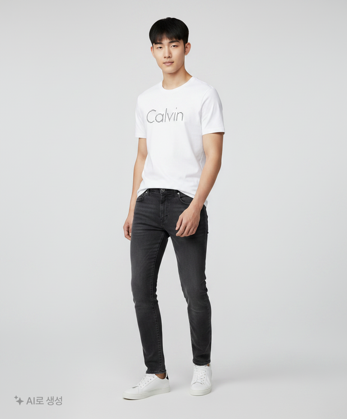 캘빈클라인 진(CALVIN KLEIN JEANS) 반소매 티셔츠 M