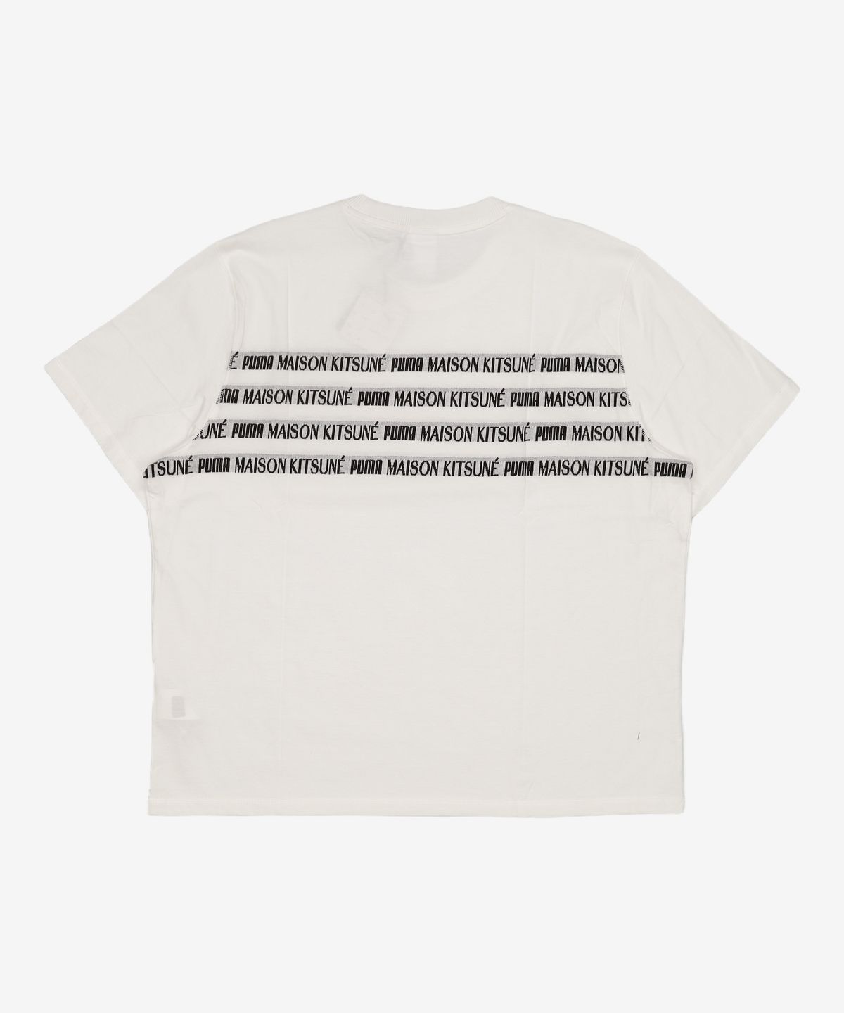 푸마(PUMA) 푸마 X 메종 키츠네 엔지니어드 반소매 티셔츠 - 화이트 / 532328-02 XL