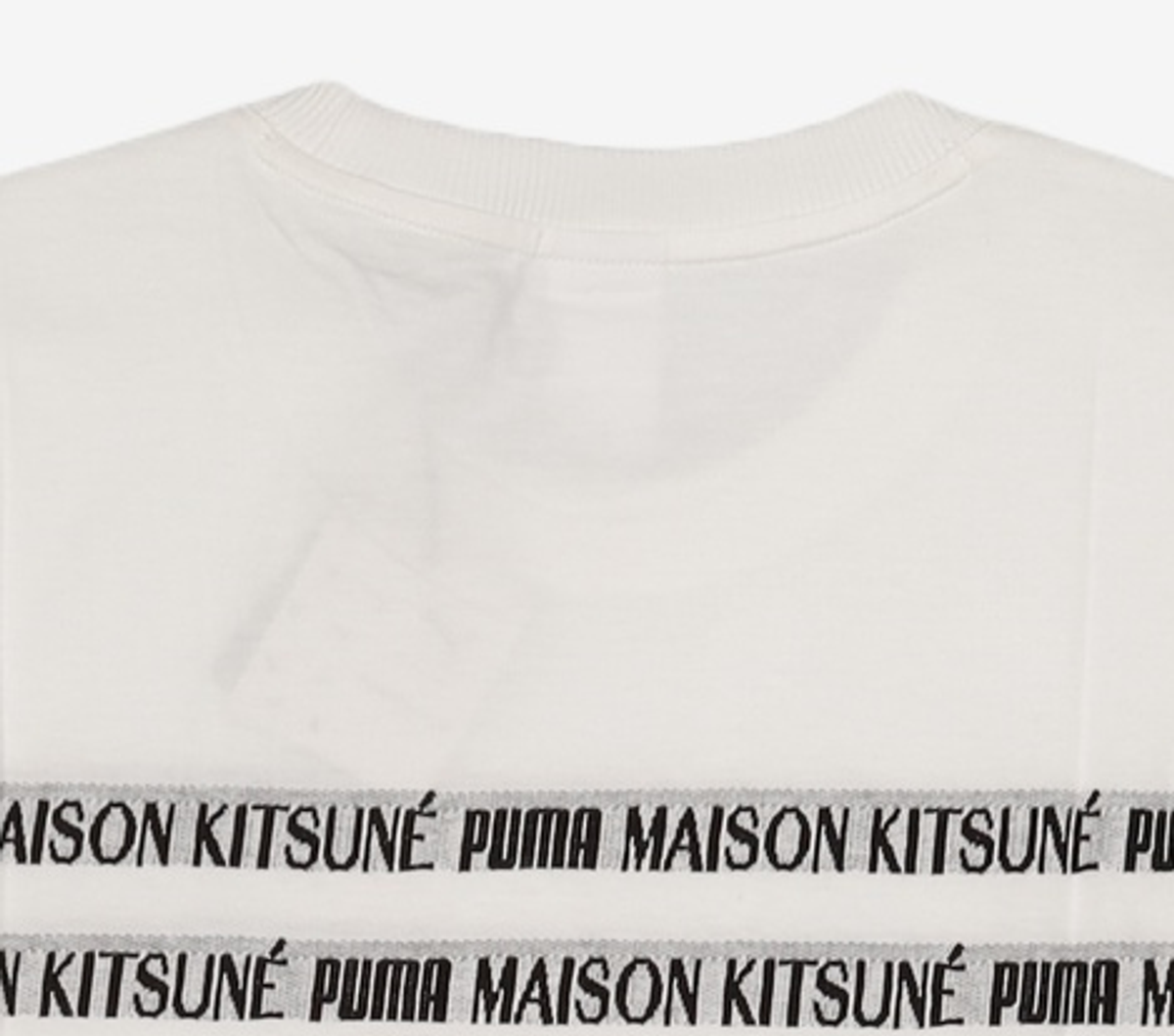 푸마(PUMA) 푸마 X 메종 키츠네 엔지니어드 반소매 티셔츠 - 화이트 / 532328-02 XL