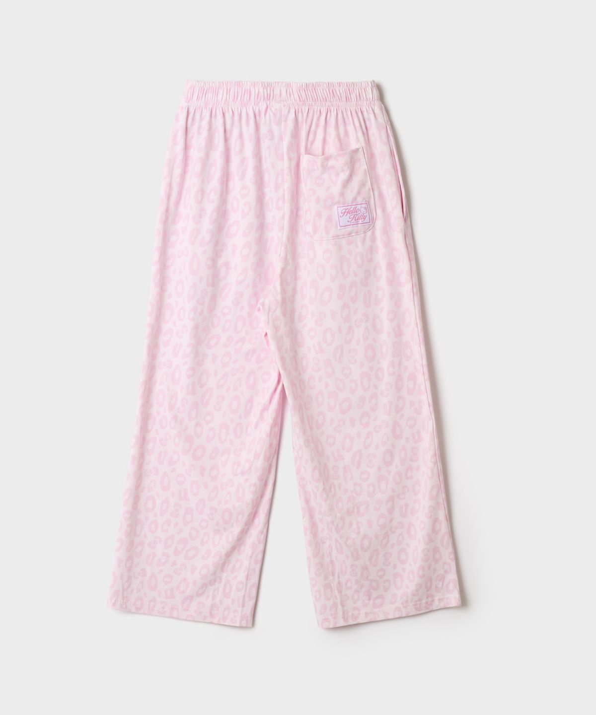 스파오 키즈(SPAO KIDS) [키즈] (헬로키티) 레오파드 피치스판 잠옷바지(Pink)_SPPPG4TKU7