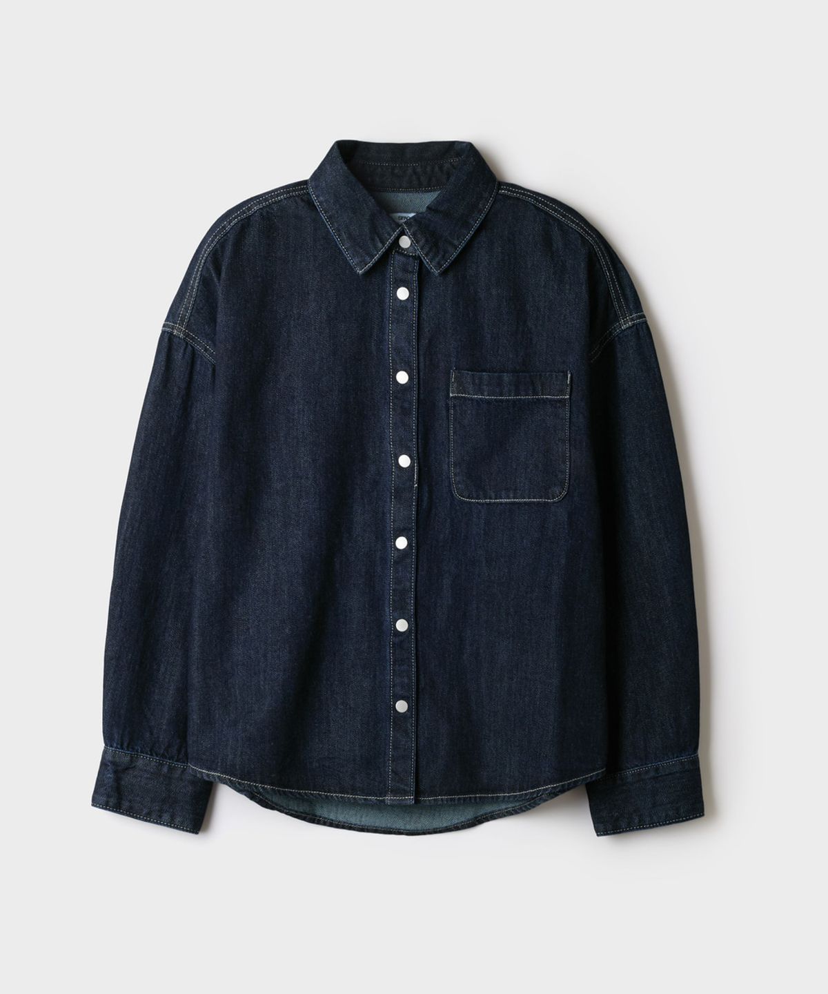 스파오(SPAO) 여성 데님 셔츠형 재킷_SPJEG49G03