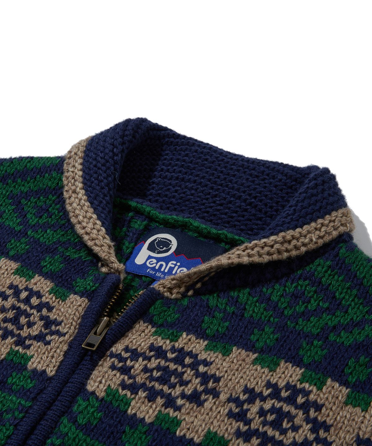 펜필드(PENFIELD) [PF]웨이파인더 코위찬 베스트 집업_FS4NV01U