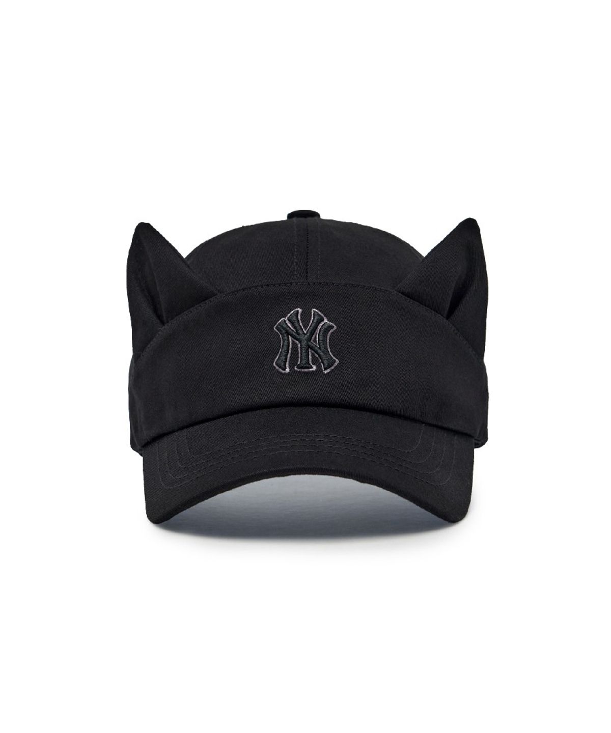 엠엘비 키즈(MLB KIDS) 여아 미야옹 로고 볼캡 NY (Black)