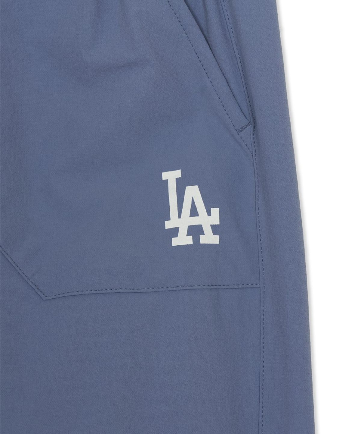 엠엘비 키즈(MLB KIDS) 스포티브 와이드 홑겹 우븐팬츠 LA (L.Indigo)