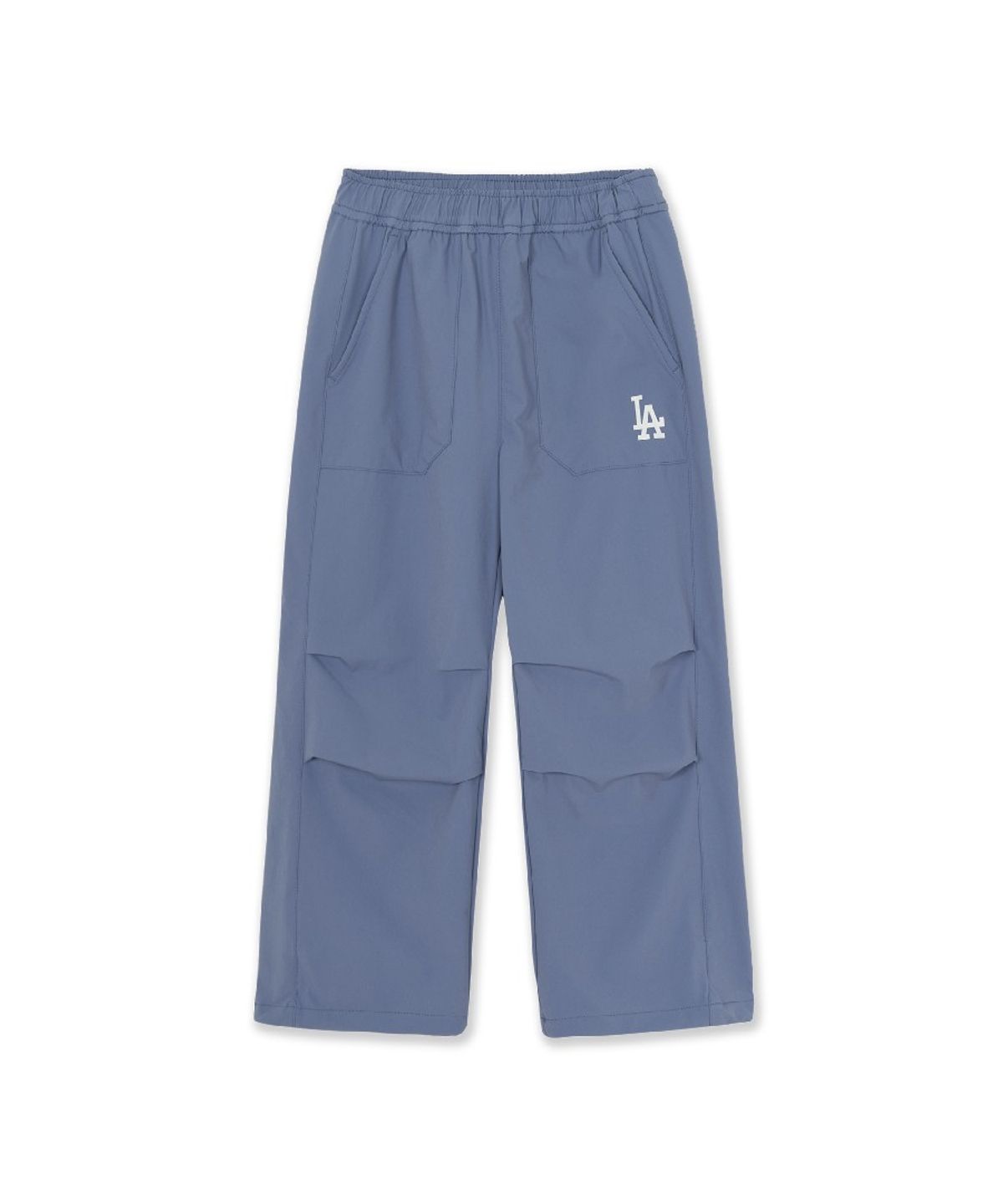 엠엘비 키즈(MLB KIDS) 스포티브 와이드 홑겹 우븐팬츠 LA (L.Indigo)