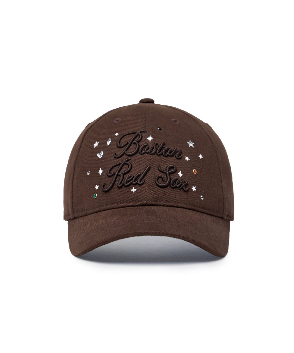 엠엘비 키즈(MLB KIDS) 여아 스톤비즈 피치트윌 볼캡 BOS (Brown)