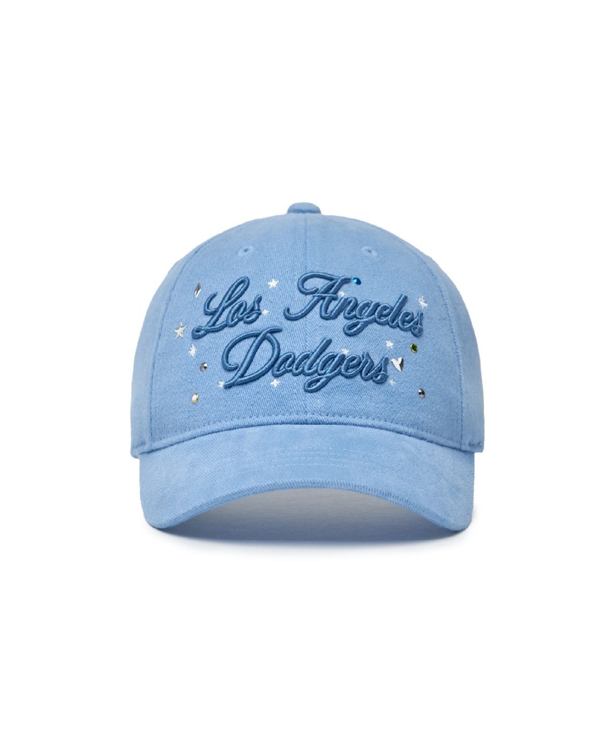 엠엘비 키즈(MLB KIDS) 여아 스톤비즈 피치트윌 볼캡 LA (Sky blue)