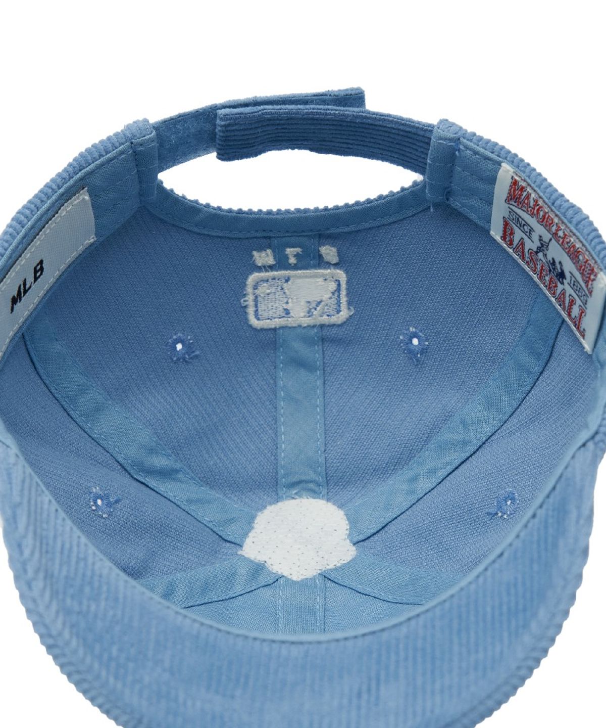 엠엘비 키즈(MLB KIDS) 메가베어 코듀로이 와펜 볼캡 NY (Mg.Blue)