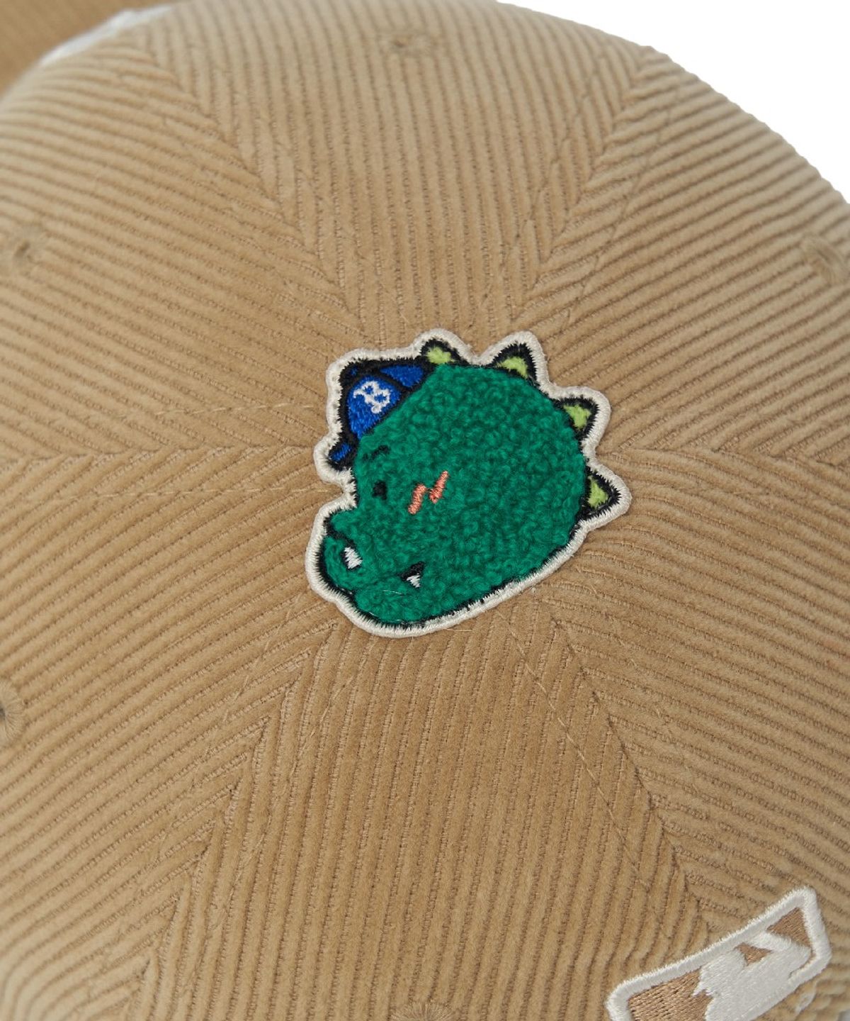 엠엘비 키즈(MLB KIDS) 메가베어 코듀로이 와펜 볼캡 BOS (D.Beige)