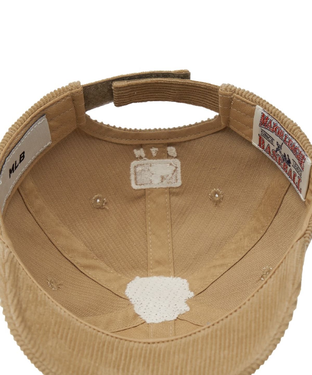 엠엘비 키즈(MLB KIDS) 메가베어 코듀로이 와펜 볼캡 BOS (D.Beige)