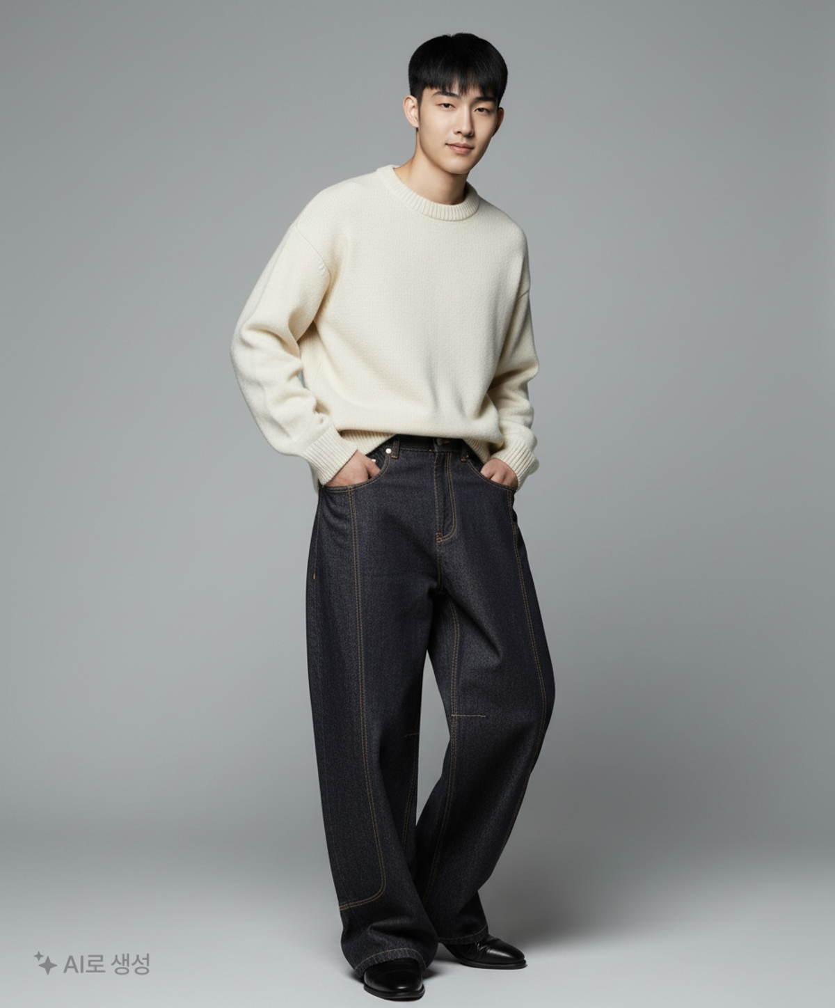 어널러코드(ANOLORCODE) 청/데님 팬츠 L