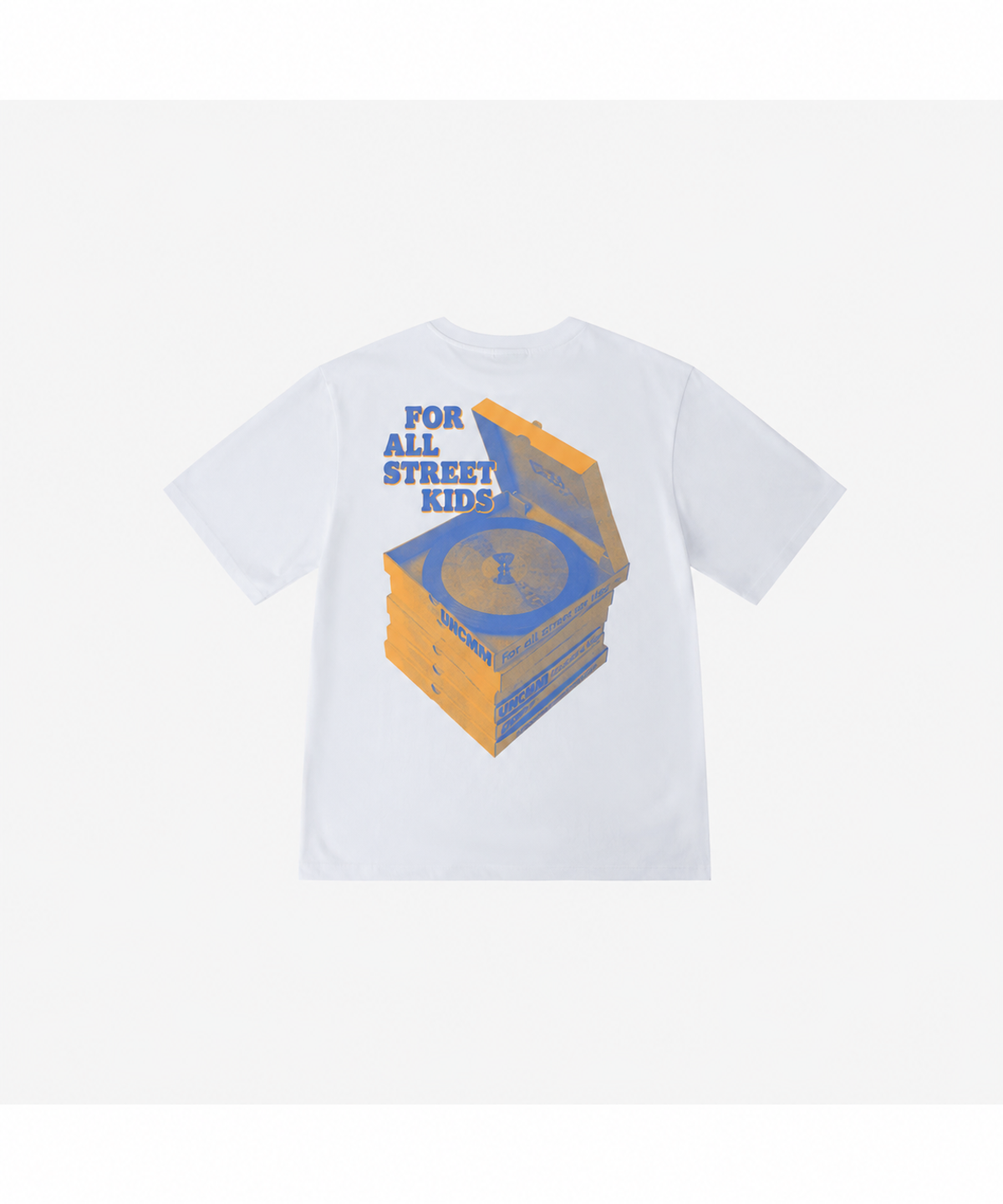 언커먼(UNCMN) SLICE OF BIKE T-SHIRT WHITE