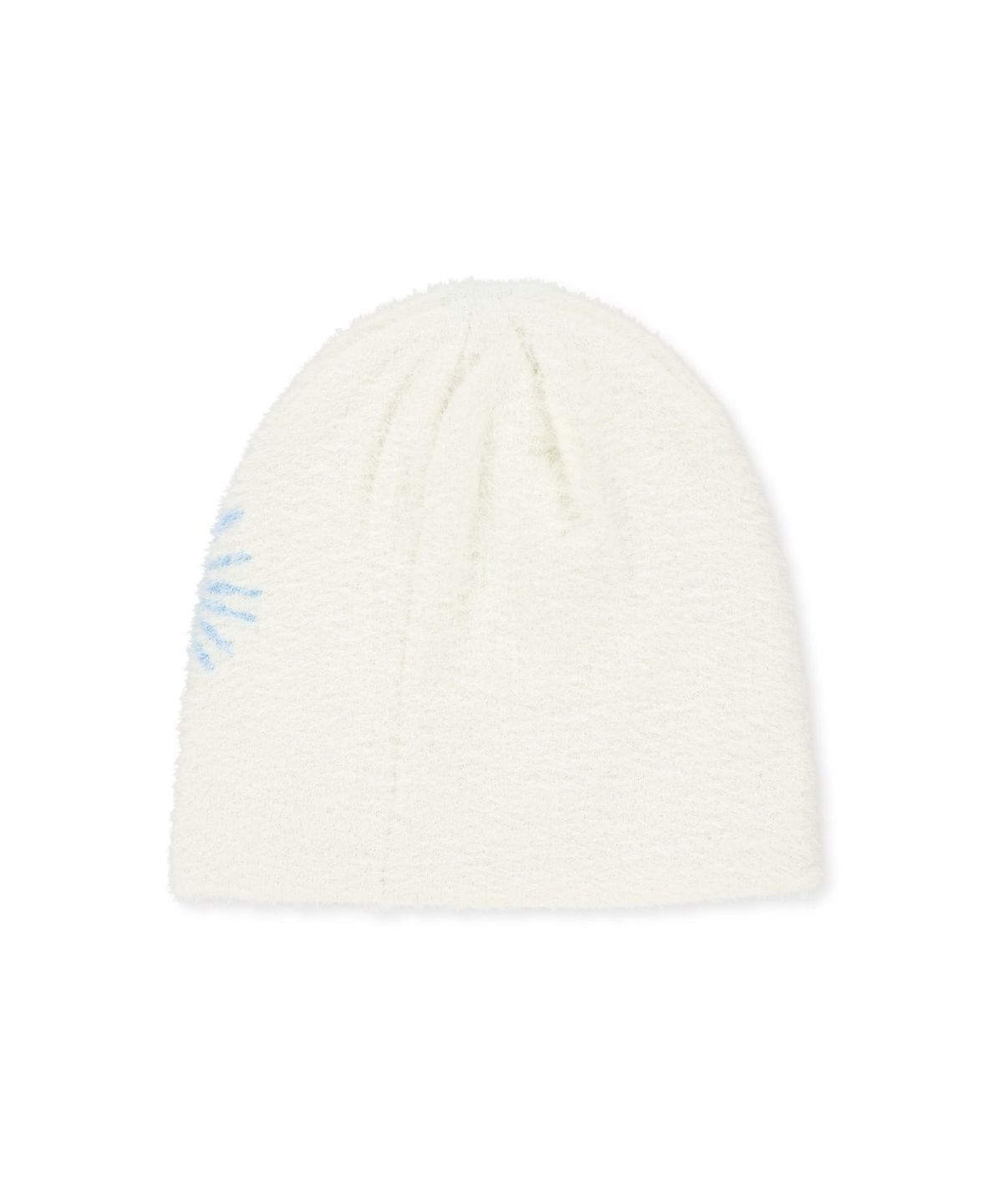 썬러브투어(SUNLOVETOUR) Cali Shaggy Beanie White/Blue
