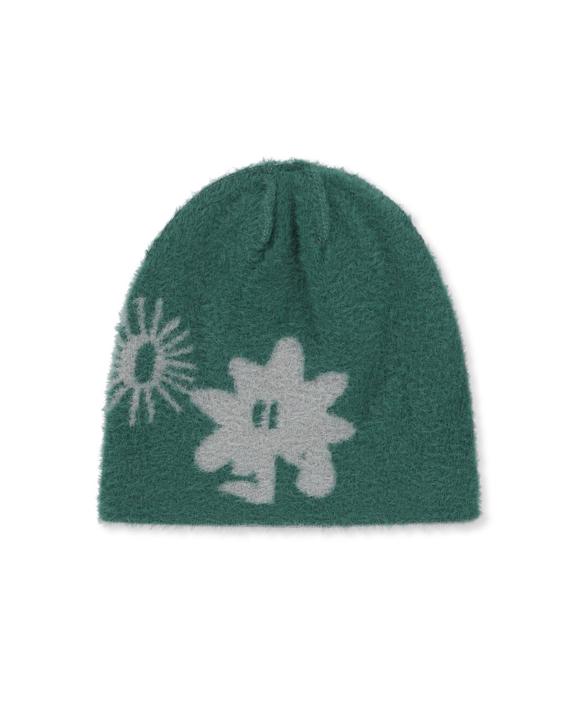 썬러브투어(SUNLOVETOUR) Cali Shaggy Beanie Grey/Green