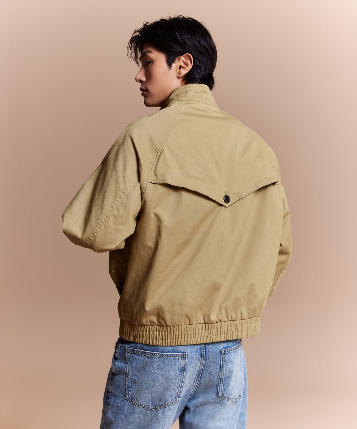 스파오(SPAO) 헤링턴 집업 재킷_SPJJG49M99