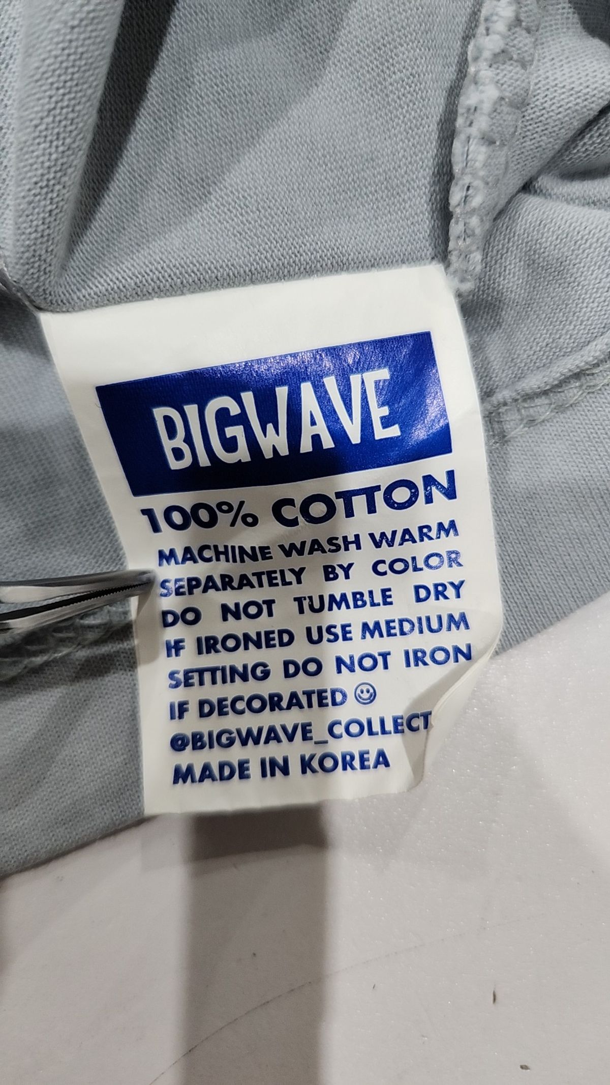 빅웨이브 컬렉티브(BIGWAVE COLLECTIVE) 반소매 티셔츠 XL