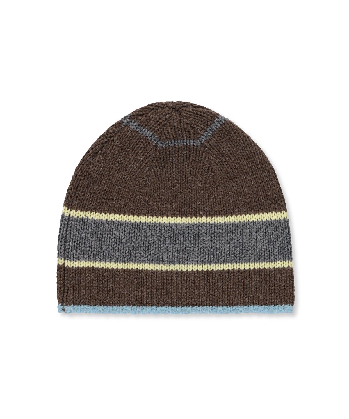 썬러브투어(SUNLOVETOUR) Varsity Stripe Beanie Brown