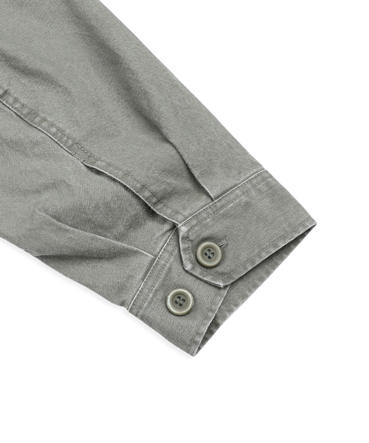 엑스톤즈(XTONZ) XJ143 밀리터리 빈티지 워싱 롱 M-65 필드 자켓 (KHAKI)
