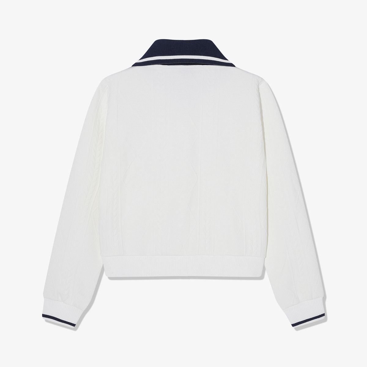 휠라(FILA) 카라 니트 집업(FS263ST02F001191)