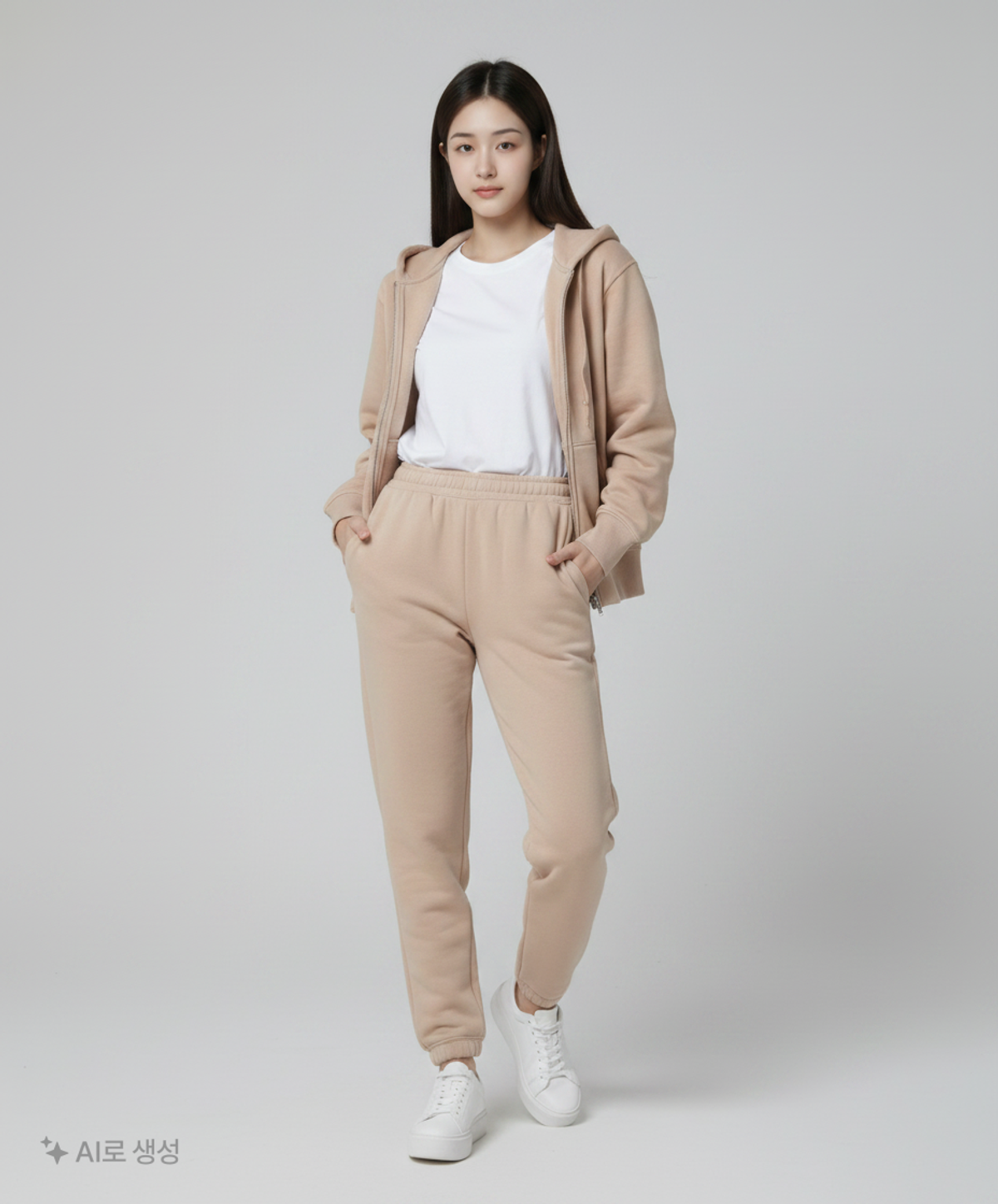 지유(GU) 후드 집업 S