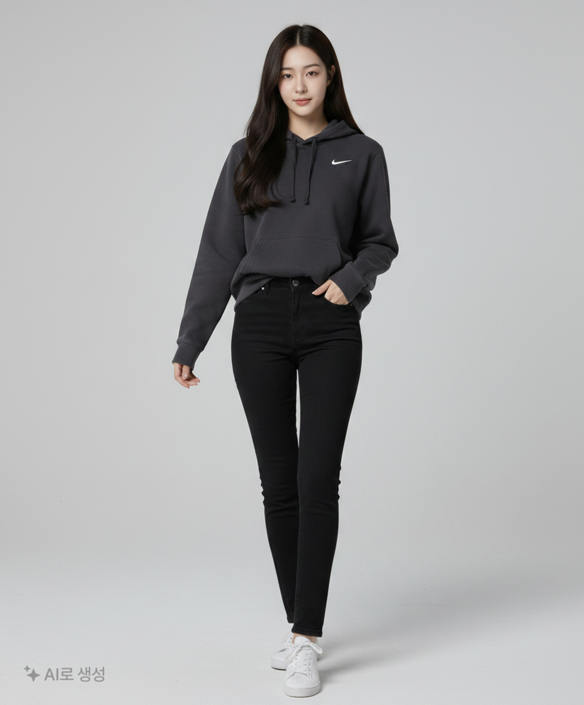 나이키(NIKE) 후드 티셔츠 L