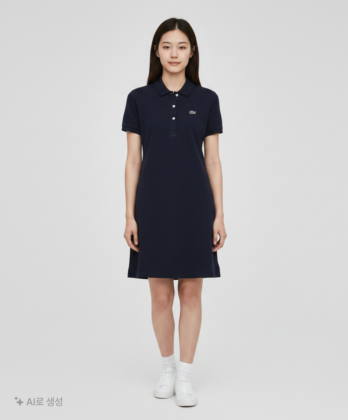 라코스테(LACOSTE) 여성 울트라 미니 폴로 원피스 EF389E-52G 031 38