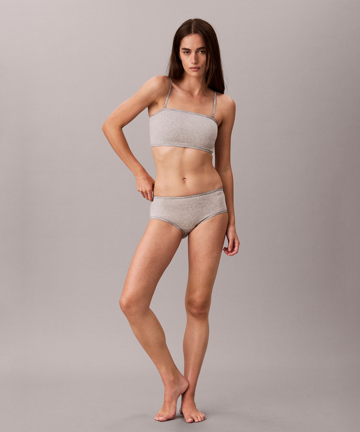 캘빈클라인 언더웨어(CALVIN KLEIN UNDERWEAR) 여성 아이콘 코튼 모달 리미티드 AF 반도_QF9110ADP7A