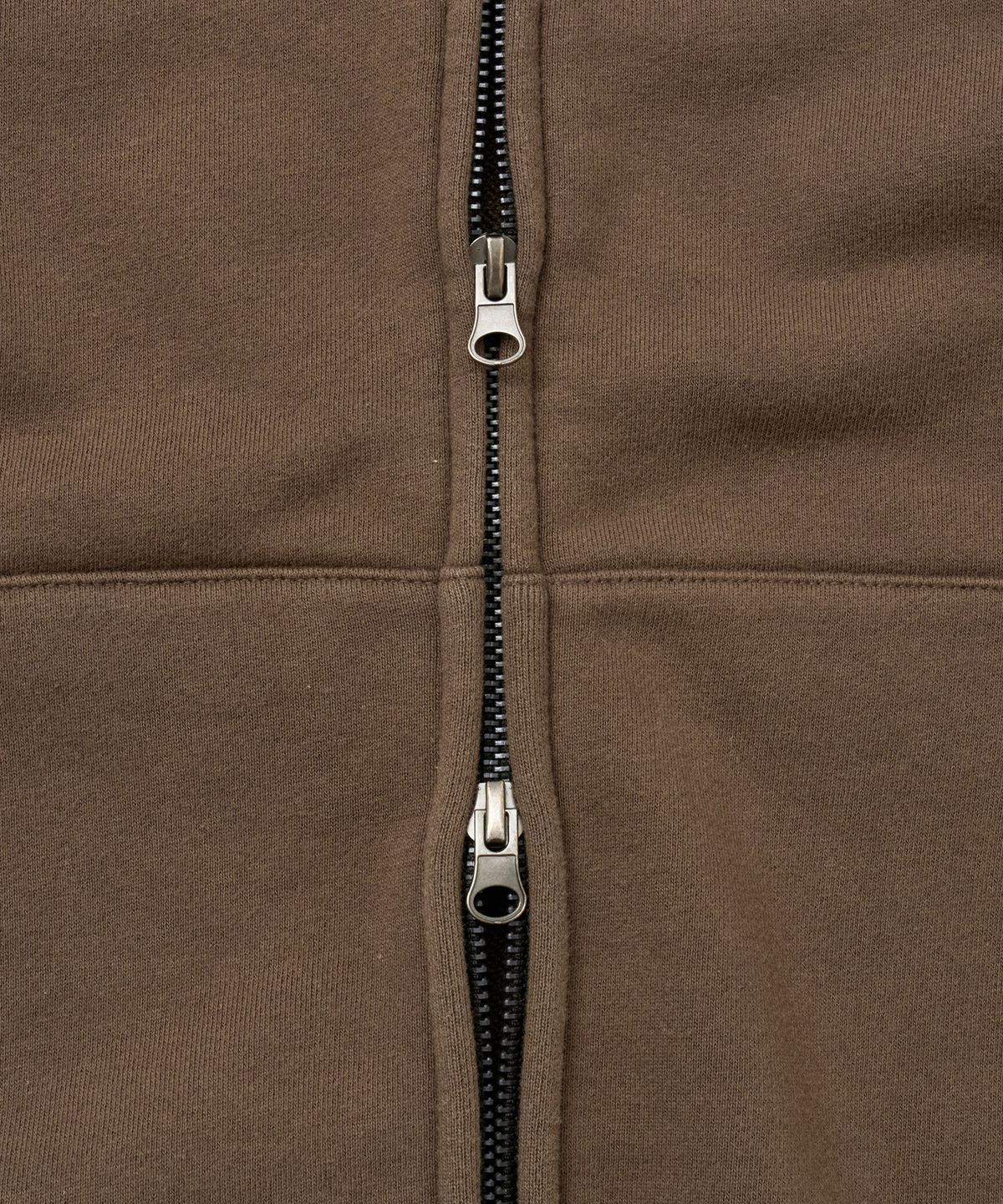 핍스 모터사이클(PHYPS MOTORCYCLE) Motorcycle Club Wing Hoodie Zip-Up Brown
