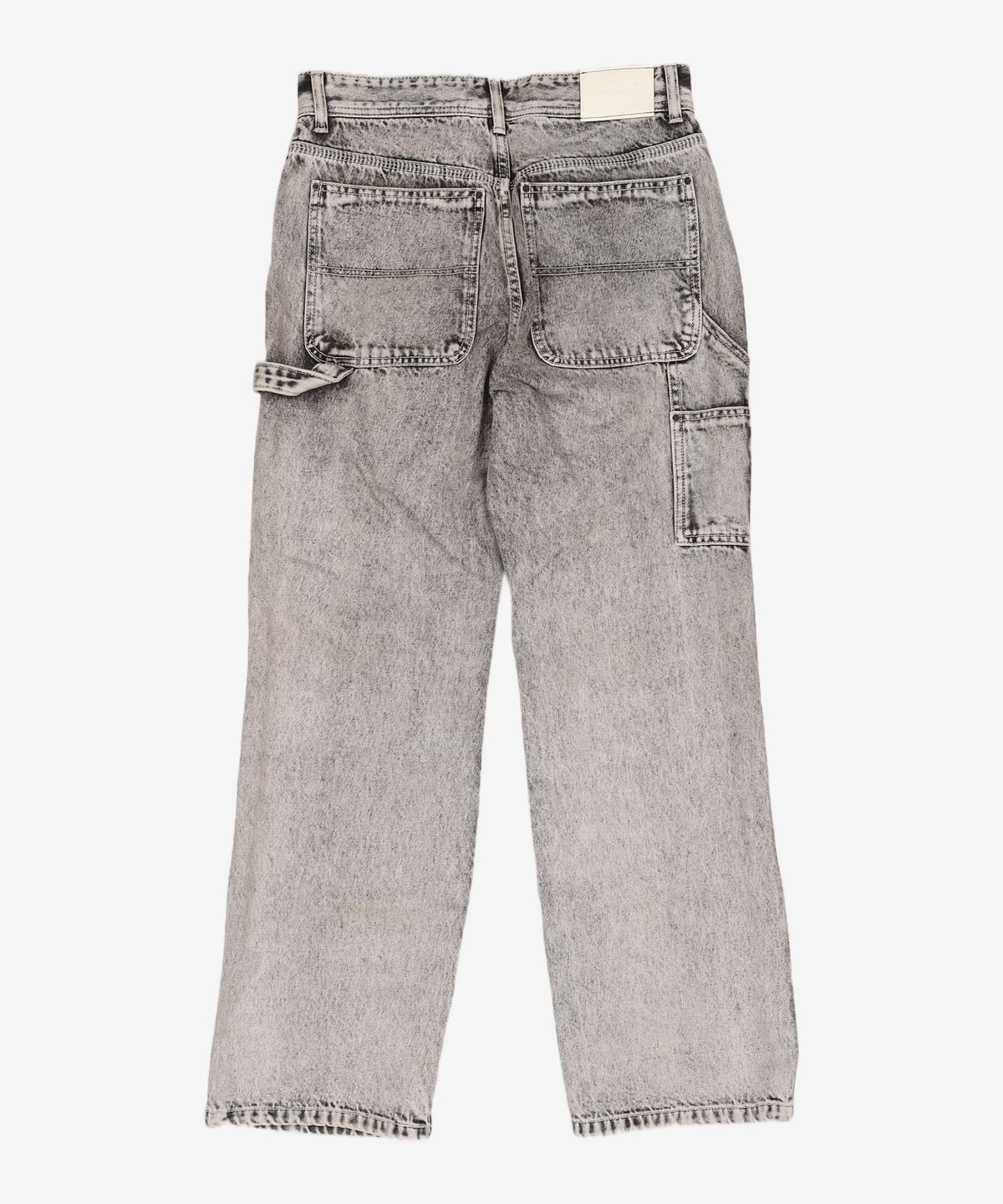 메종미네드(MAISON MINED) WHITE SPREAD CARPENTER DENIM-WHITE 46