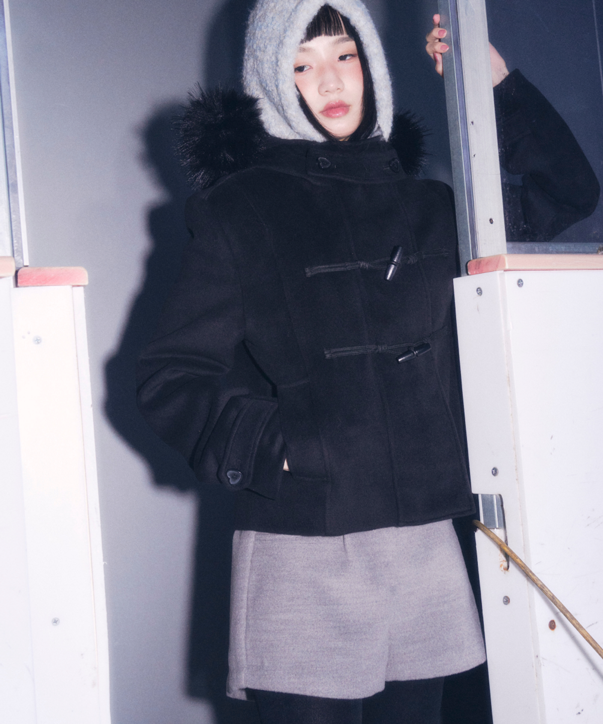 로긴 앤 로지(ROGIN N ROSIE) Micro Shorts Gray