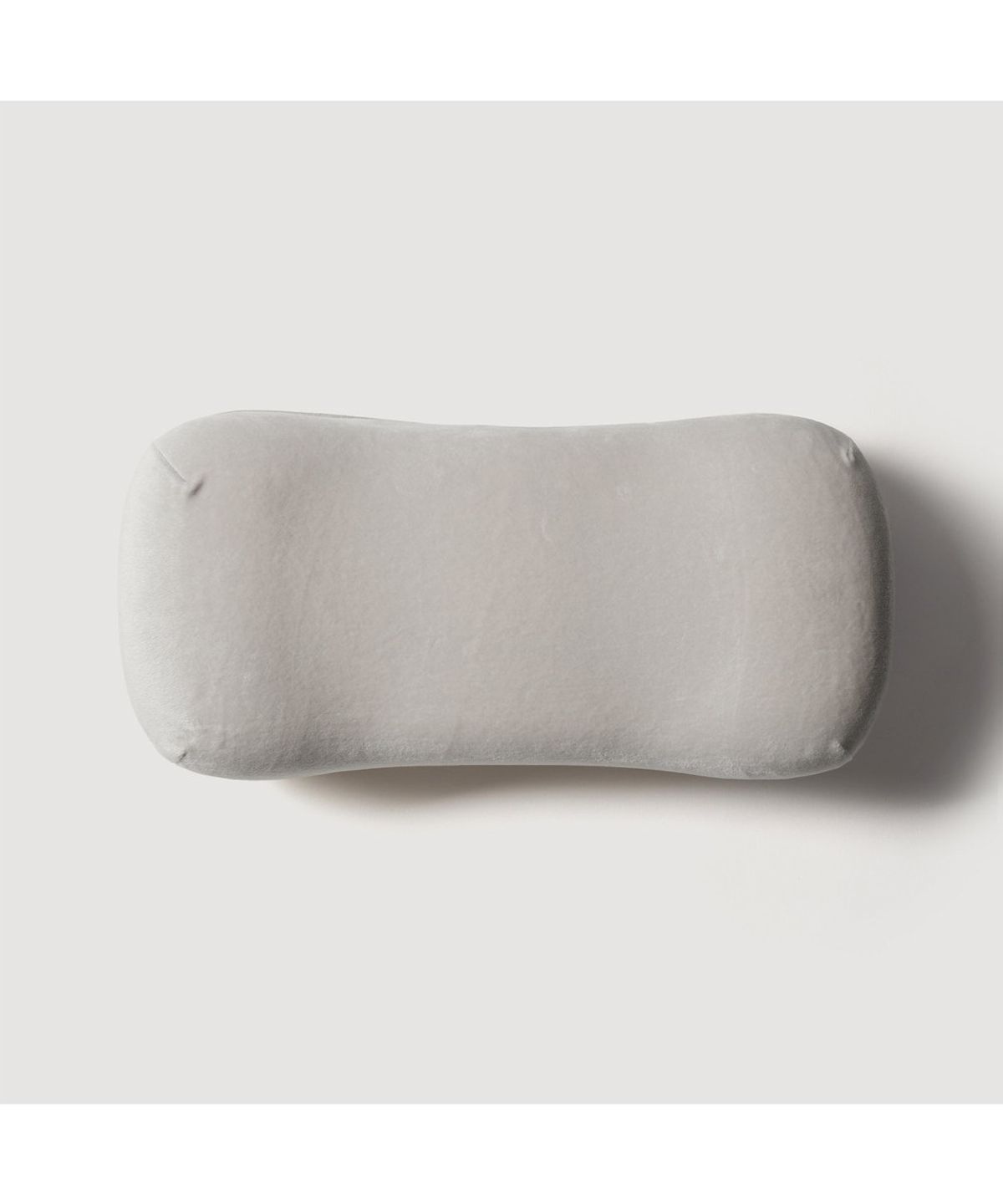 자주(JAJU) JAJU HEAT 밍크플리스 메모리폼 베개 45X22cm 웜그레이