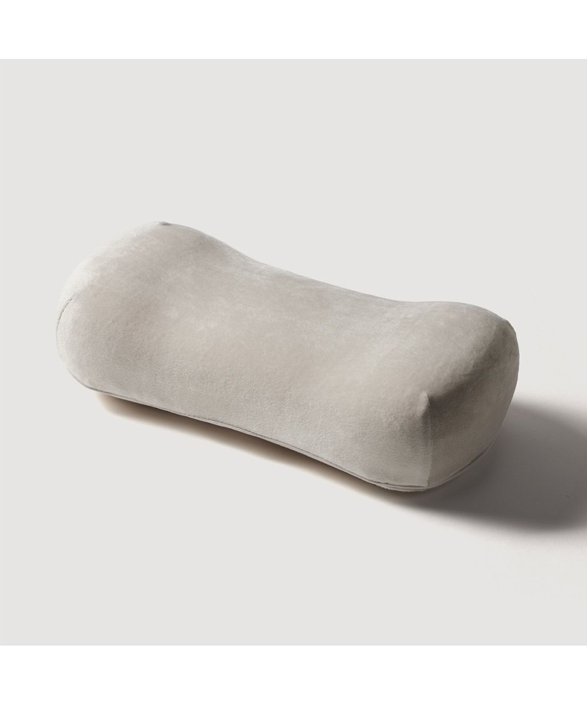 자주(JAJU) JAJU HEAT 밍크플리스 메모리폼 베개 45X22cm 웜그레이