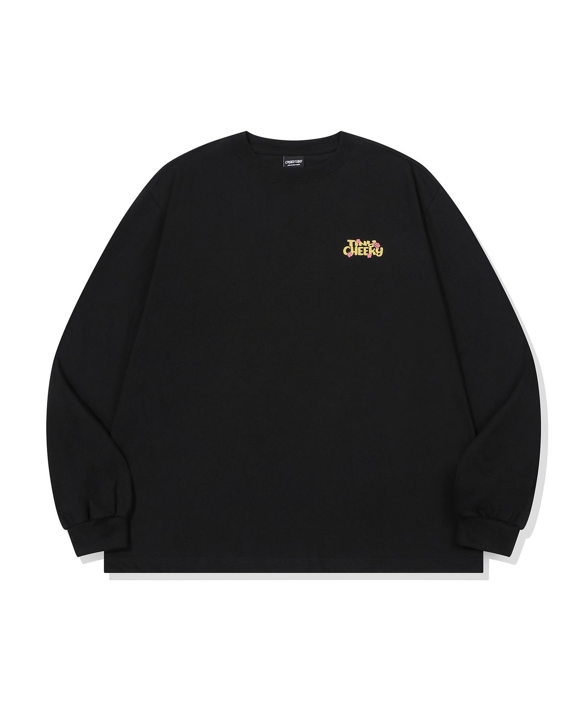 꼼파뇨(CPGN STUDIO) 앨리 캣 롱슬리브 블랙