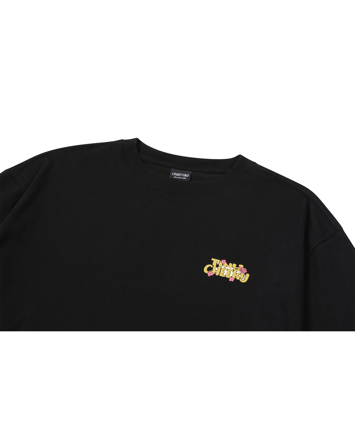 꼼파뇨(CPGN STUDIO) 앨리 캣 롱슬리브 블랙