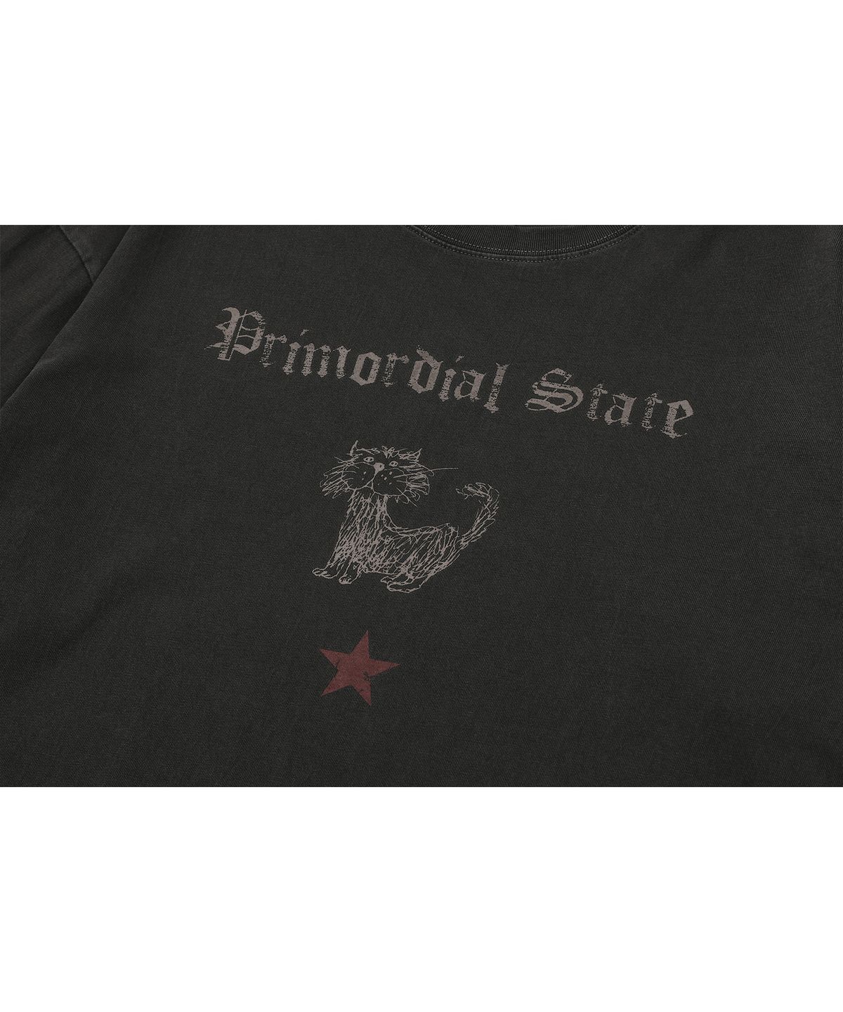 꼼파뇨(CPGN STUDIO) 프라이모디얼 피그먼트 롱슬리브 스모크블랙