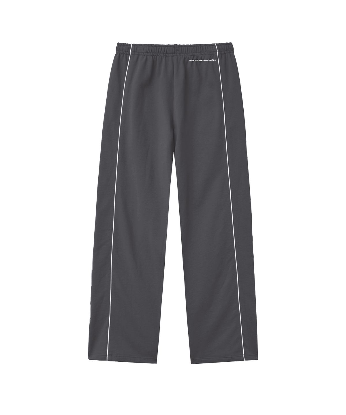핍스 모터사이클(PHYPS MOTORCYCLE) Racing Piping Sweatpants Charcoal