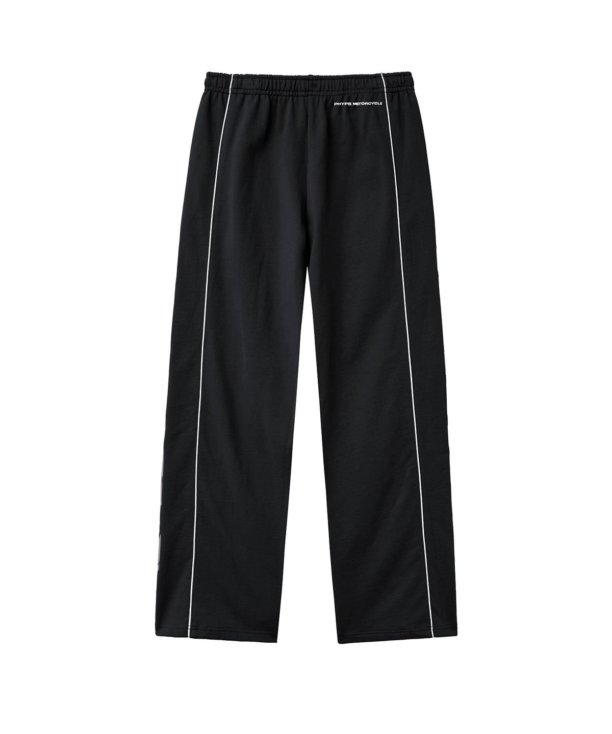 핍스 모터사이클(PHYPS MOTORCYCLE) Racing Piping Sweatpants Black