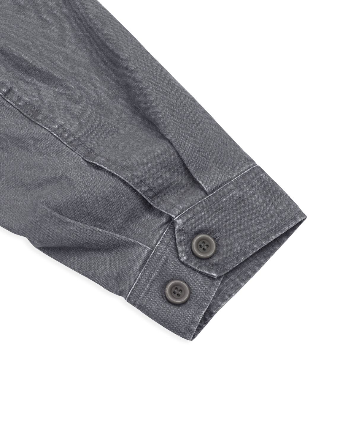 엑스톤즈(XTONZ) XJ143 밀리터리 빈티지 워싱 롱 M-65 필드 자켓 (CHARCOAL)