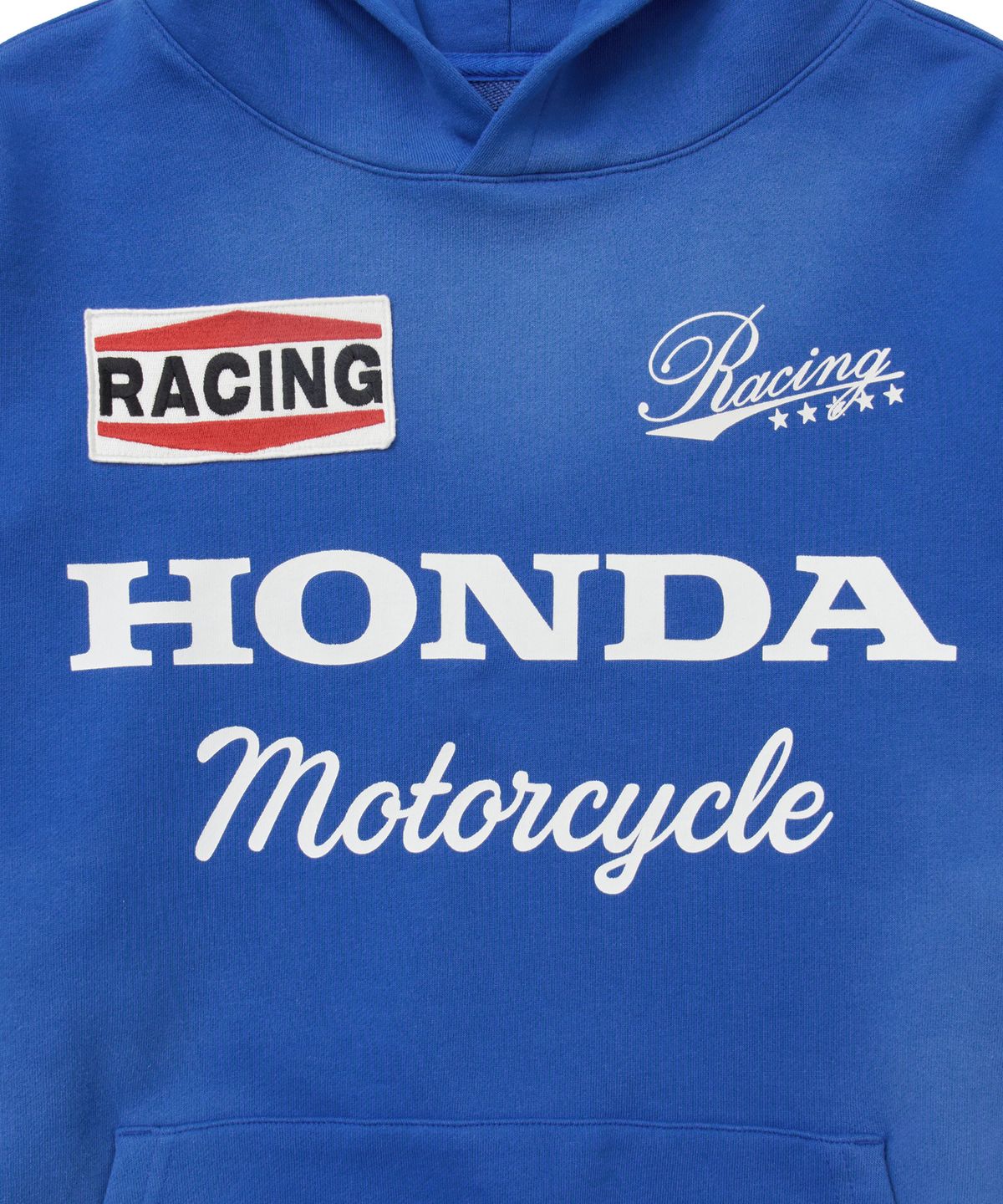 핍스 모터사이클(PHYPS MOTORCYCLE) Honda Motorcycle Racing Hoodie Blue