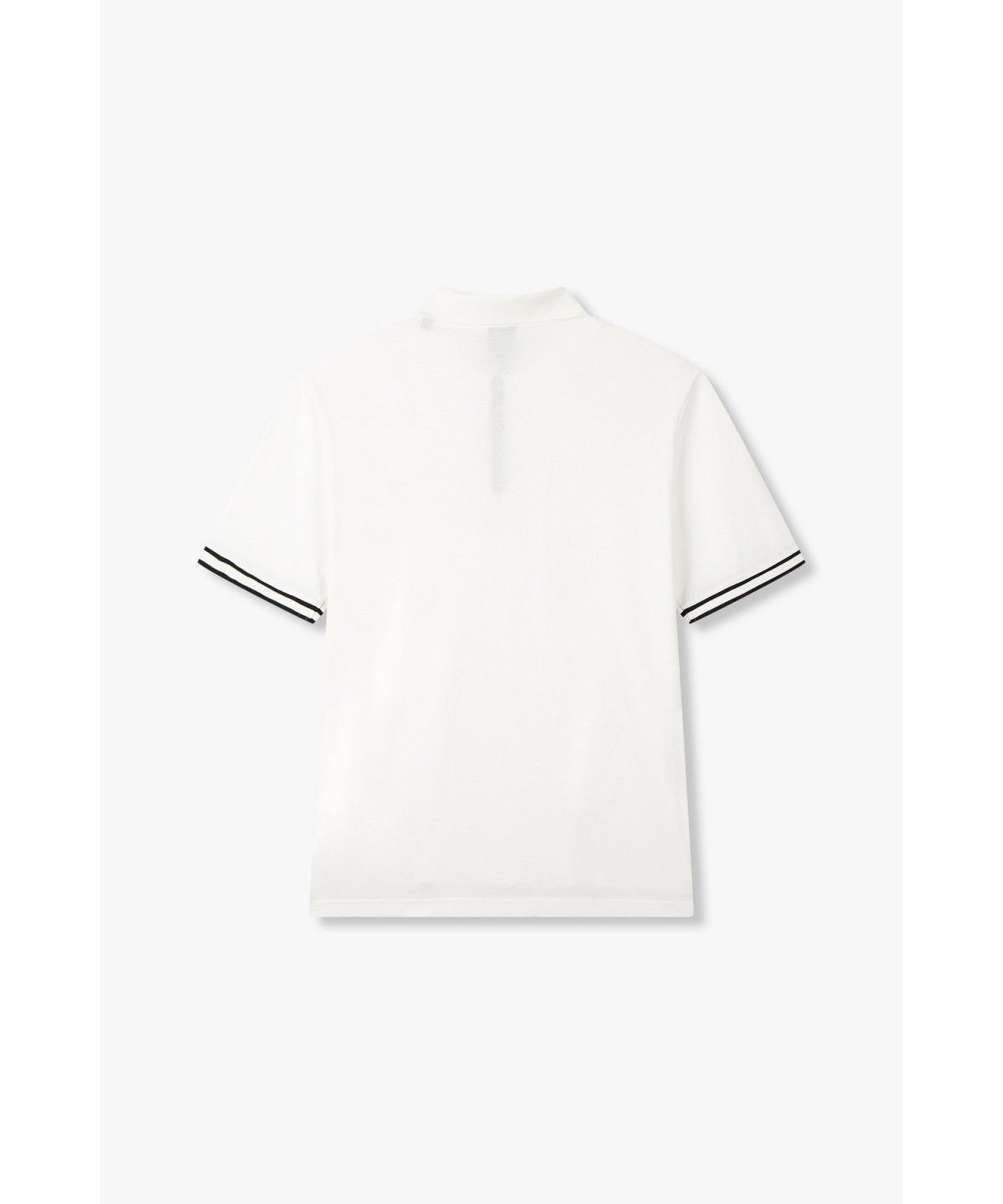 아르마니 익스체인지(ARMANI EXCHANGE) 남성 쿼터 지퍼 넥 피케 폴로 셔츠 _오프 화이트_A415131003