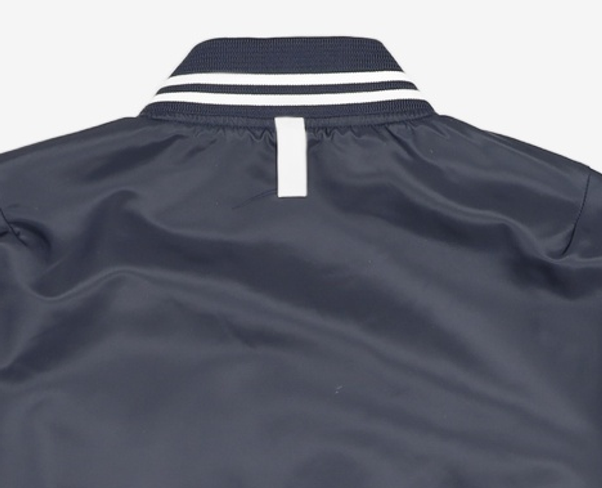 노매뉴얼(NOMANUAL) ARCH LOGO VARSITY JACKET - NAVY L