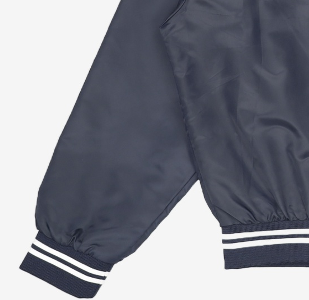 노매뉴얼(NOMANUAL) ARCH LOGO VARSITY JACKET - NAVY L