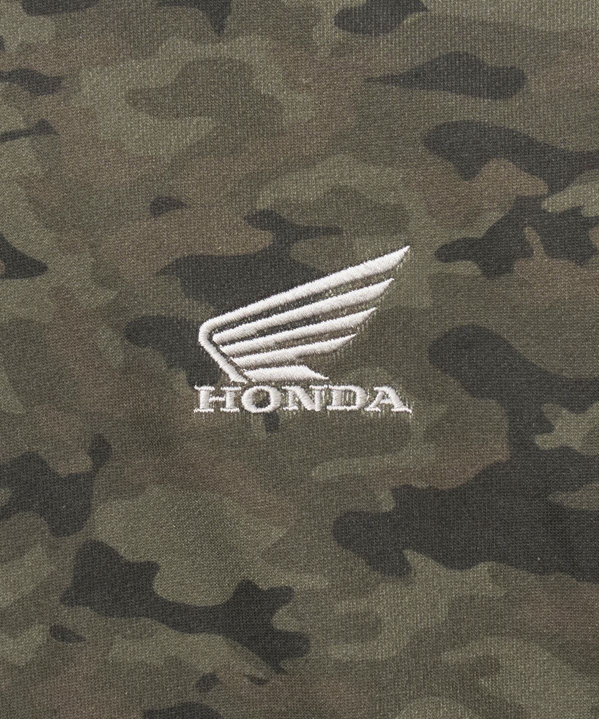 핍스 모터사이클(PHYPS MOTORCYCLE) Honda Small Wing Rivet Point Hoodie Camo