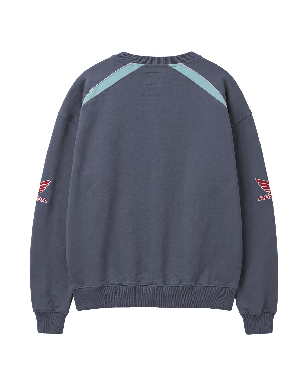 핍스 모터사이클(PHYPS MOTORCYCLE) Wappen Graphic Motorcycle Sweatshirt Navy